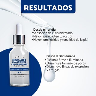 Foto 8 | Foto 8 | Kit Facial She is Skincare Rejuvenecedor Sérum Ác. Hialurónico + Espuma Dermolimpiadora