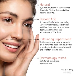 Foto 3 | Foto 3 | Sérum Facial Clara's New York Ácido Glicólico 30 Ml con Vitamina E - Venta Internacional