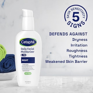 Foto 5 | Foto 5 | Crema Hidratante Nocturna Cetaphil Hydrating con Ácido Hialurónico 90 Ml - Venta Internacional