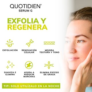 Foto 2 | Foto 2 | Ácido Glicólico + Aloe Vera Y Glicerina Skin Care Exfoliante Facial Suero Facial Quotidien QSerum 30 ml