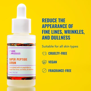 Foto 2 | Foto 2 | Sérum Good Molecules Super Peptide Antienvejecimiento, 30 Ml - Venta Internacional.