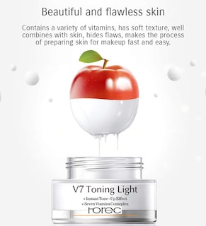 Foto 4 | Foto 4 | Crema Bioaqua V7 Tonificante Light Con Complejo Multivitamínico 50 G - Venta Internacional.