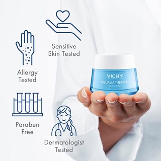 Foto 5 | Foto 5 | Crema Hidratante Facial Rica En Energía Térmica Vichy Aqualia para Pieles Secas Y Muy Secas Hidrata - Venta Internacional