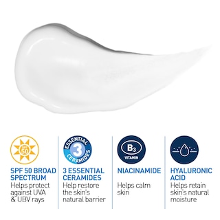 Foto 2 | Foto 2 | Loción Hidratante Facial Cerave Am Spf 50, 90 Ml, No Grasa - Venta Internacional.
