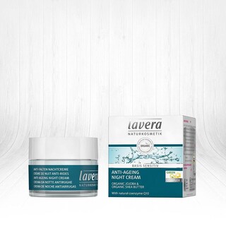 Foto 1 | Foto 1 | Crema De Noche Lavera Natural Antienvejecimiento Para Pieles Sensibles 50 Ml - Venta Internacional.