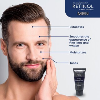 Foto 4 | Foto 4 | Crema Hidratante Con Retinol Para Hombres De Uso Diario Con Vitamina A Exfoliante - Venta Internacional.