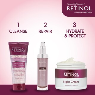 Foto 7 | Foto 7 | Crema De Noche Retinol Ldel Cosmetics Con Vitaminas A + C + E 50 Ml - Venta Internacional.