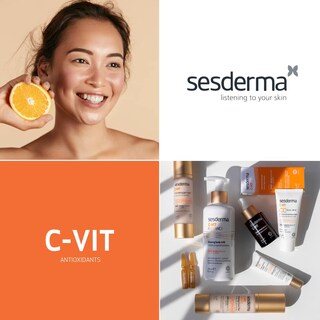 Foto 5 | Foto 5 | Crema Facial Hidratante Sesderma C-vit Vitamina C 50 Ml Seca - Venta Internacional.