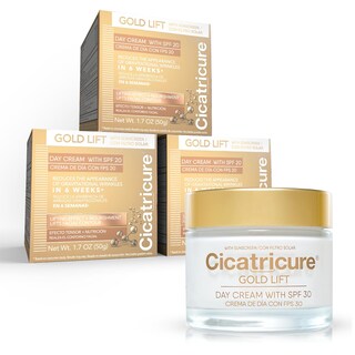 Foto 1 | Foto 1 | Crema De Día Cicatricure Gold Lift Antienvejecimiento Con Spf30 90 Ml (x3) - Venta Internacional.