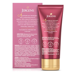 Foto 5 | Foto 5 | Potenciador De Brillo Facial Jergens Melanin Glow Con Ácido Hialurónico, 60 Ml - Venta Internacional.