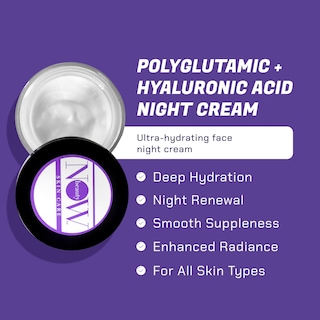 Foto 2 | Foto 2 | Crema De Noche Now Beauty Poliglutámico+ácido Hialurónico 50 Ml - Venta Internacional.