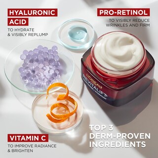Foto 3 | Foto 3 | Crema Hidratante L'oreal Paris Revitalift Triple Power 50 Ml - Venta Internacional.