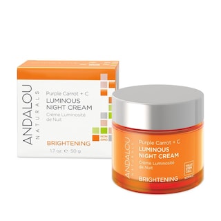 Foto 2 | Foto 2 | Crema De Noche Andalou Natural Purple Carrot + C Luminous 50 Ml - Venta Internacional.