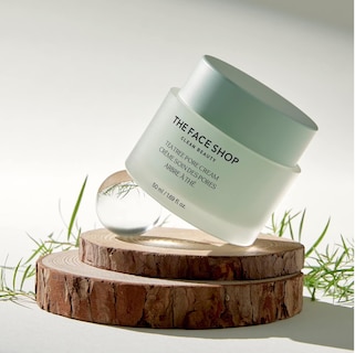 Foto 6 | Foto 6 | Cream The Face Shop, Minimizador De Poros Con Forma De Árbol De Té, Hidratante, 50 Ml - Venta Internacional.