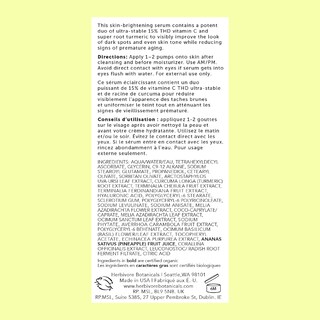 Foto 4 | Foto 4 | Sérum Herbivore Nova Brightening 30 Ml Con 15% De Vitamina C Y Cúrcuma - Venta Internacional.