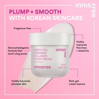 Foto 5 | Foto 5 | Crema Hidratante Sin Té Verde, Ceramida Y Colágeno Plump Crea - Venta Internacional.