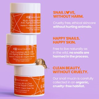 Foto 7 | Foto 7 | Crema Hidratante Seoulceuticals Snail Mucin 97,5% 60 Ml - Venta Internacional.