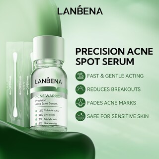 Foto 2 | Foto 2 | Sérum Para Manchas De Acné Lanbena Precision, Tratamiento Nocturno, 12 Ml - Venta Internacional.