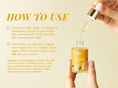 Foto 5 | Foto 5 | Sérum Anai Rui Con Vitamina C Y Glutatión Con Ácido Hialurónico 30 Ml - Venta Internacional.