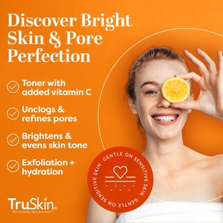 Foto 7 | Foto 7 | Suero De Vitamina C Skincare Truskin De 30 Ml Y Exfoliante Líquido De 125 Ml - Venta Internacional.