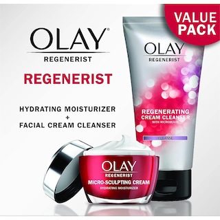 Foto 2 | Foto 2 | Paquete Doble Para El Cuidado De La Piel Olay Regenerist De 150 Ml Y Crema De 50 Ml - Venta Internacional.