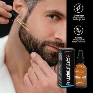 Foto 3 | Foto 3 | Hominem Sérum Facial Cooling Effect Hombre, 30 Ml, Vitamina C, Cafeína, Mentol, Dawnergy™ Y Ácido Hialurónico