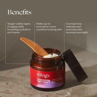 Foto 3 | Foto 3 | Crema De Noche Trilogy Replenishing Con Glicablend Y Coq10 60 Ml - Venta Internacional.