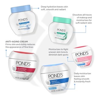 Foto 6 | Foto 6 | Crema Facial Rejuvenecedor Pond's 400 g-Venta Internacional