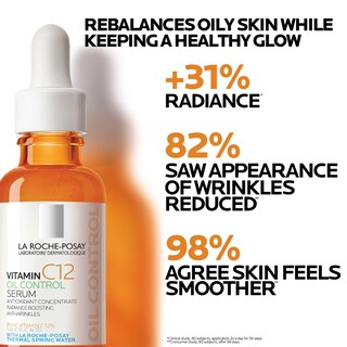 Foto 6 | Foto 6 | Sérum La Roche-posay Pure Con 12% De Vitamina C Para Controlar El Aceite, 30 Ml - Venta Internacional.