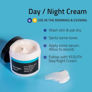 Foto 6 | Foto 6 | Crema Hidratante Yeouth De Día Y Noche Con Ácido Hialurónico, 60 Ml - Venta Internacional.