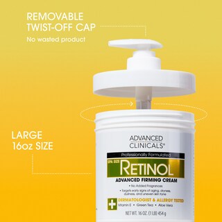 Foto 2 | Foto 2 | Crema Corporal Y Facial Con Retinol De Advanced Clinicals Set - Venta Internacional.
