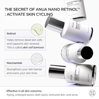 Foto 5 | Foto 5 | Sérum Anua Retinol 0,11% + Niacinamida 5% Antienvejecimiento 30 Ml - Venta Internacional.