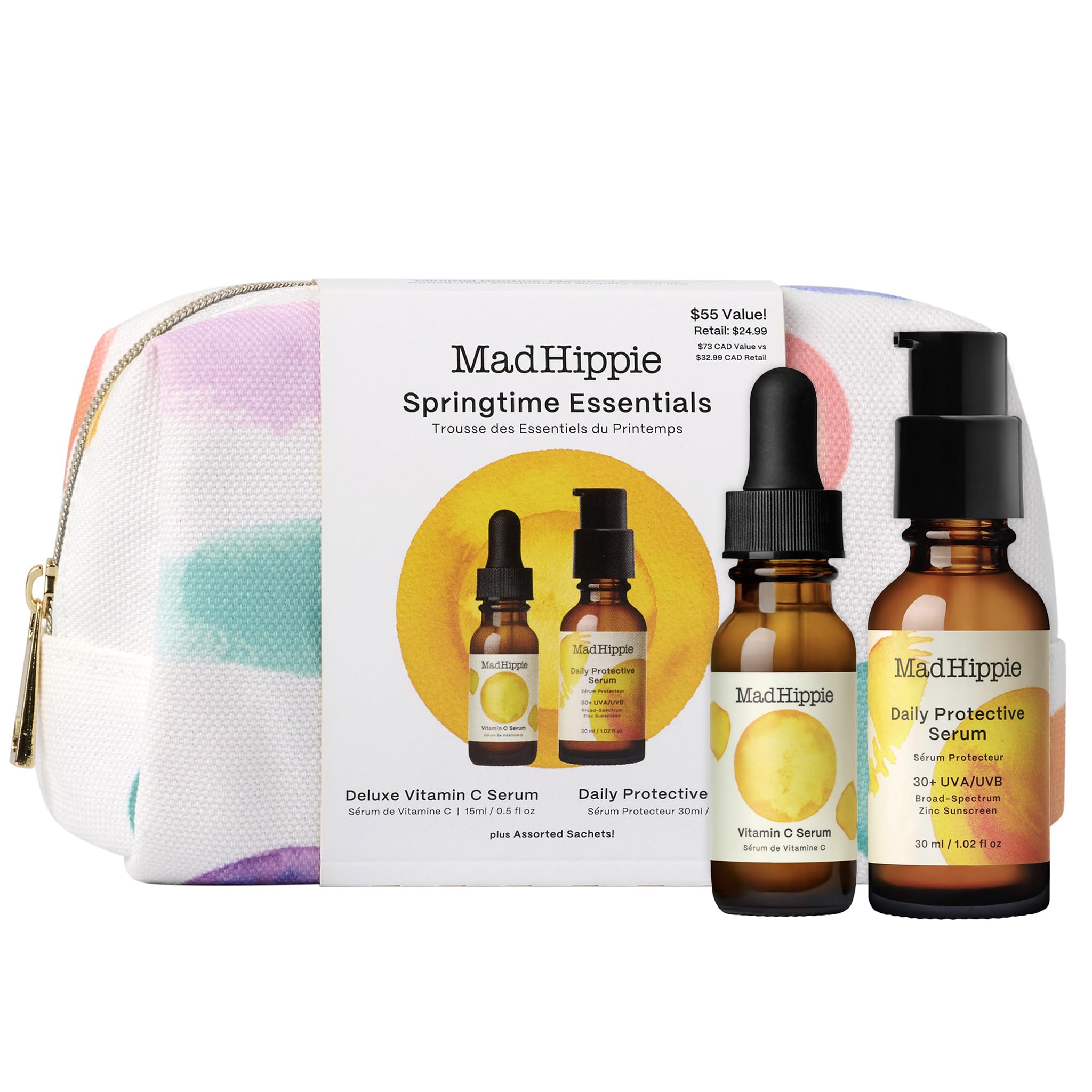 Sérum De Vitamina C Springtime Essentials Kit Mad Hippie - Venta Internacional.