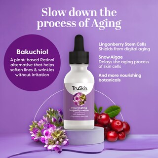 Foto 3 | Foto 3 | Sérum Truskin Longevity Bakuchiol 30 Ml Con Células Madre De Arándano Rojo - Venta Internacional.