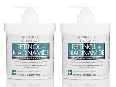 Foto 1 | Foto 1 | Loción Corporal Y Facial Con Retinol Moisturizer Advanced Clinicals - Venta Internacional.