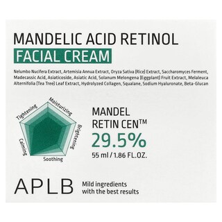 Foto 2 | Foto 2 | Crema Facial Aplb Ácido Mandélico Retinol 55 Ml - Venta Internacional.