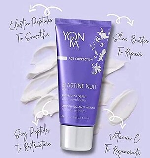 Foto 5 | Foto 5 | Crema De Noche Yon-ka Elastine Nuit Antiarrugas 50 Ml Con Vitamina C - Venta Internacional.