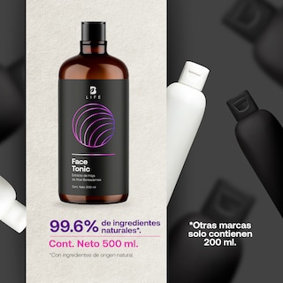 Foto 5 | Foto 5 | Tónico Facial de 500 ml con Más de 99% de Ingredientes Naturales Face Tonic B Life