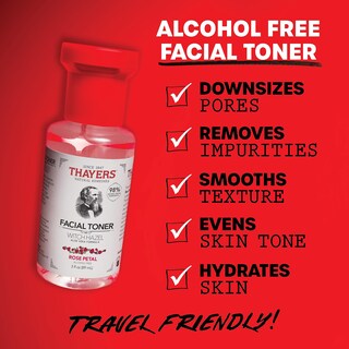Foto 2 | Foto 2 | Tónico Facial Thayers Sin Alcohol Con Pétalos De Rosa Y Hamamelis, 90 Ml - Venta Internacional.