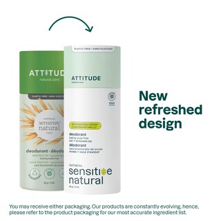 Foto 2 | Foto 2 | Desodorante Attitude Sin Bicarbonato De Sodio Para Piel Sensible 90 Ml X6 - Venta Internacional.
