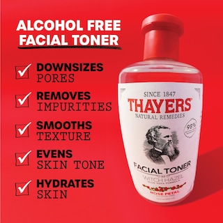 Foto 2 | Foto 2 | Tónico Facial Thayers Sin Alcohol Con Pétalos De Rosa Y Hamamelis, 355 Ml - Venta Internacional.