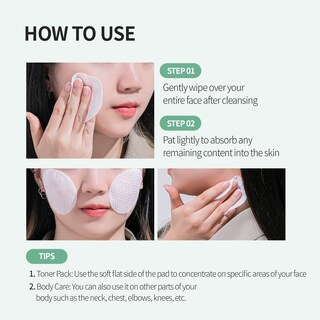 Foto 6 | Foto 6 | Almohadillas De Tóner Benton Heartleaf Exfoliantes Aha/bha/pha/lha, 70 Hojas - Venta Internacional.