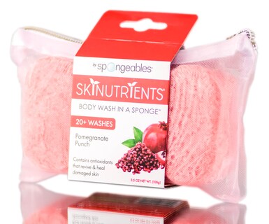 Foto 1 | Foto 1 | Esponja de Gel de Baño Spongeables Skin Nutrients Pomegranate Punc - Venta Internacional