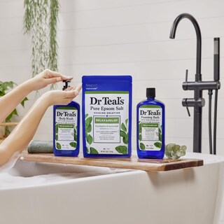 Foto 7 | Foto 7 | Baño Espumoso Dr. Teal's Relax & Relief Eucalipto, 1 Litro (paquete De 2) - Venta Internacional.
