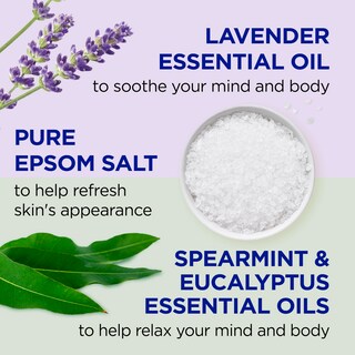 Foto 3 | Foto 3 | Baño Espumoso Dr. Teal's Con Sal Pura De Epsom, Lavanda Y Eucalipto, 1 Litro - Venta Internacional.