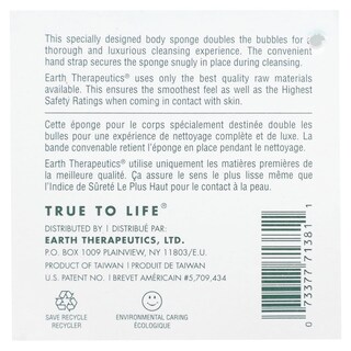 Foto 4 | Foto 4 | Esponja Corporal Earth Therapeutics Luofah Blossom White - Venta Internacional.
