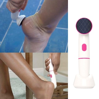 Foto 7 | Foto 7 | Exfoliante Masajeador y Limpiador Tv Ofertas Nano Pedi Touch Blanco con 2 Niveles de Vibración