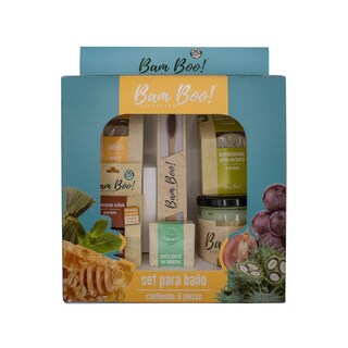 Foto 1 | Foto 1 | Set para Baño 5 pzas Bam Boo! Lifestyle