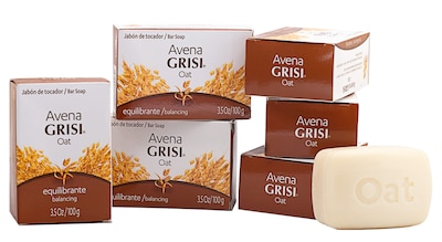 Foto 2 | Foto 2 | Jabón Grisi Oat Cleansing Balancing Con Avena Natural, Paquete De 6 - Venta Internacional.