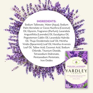 Foto 6 | Foto 6 | Jabón En Barra Yardley London Nourishing English Lavender 120 Ml X2 - Venta Internacional.